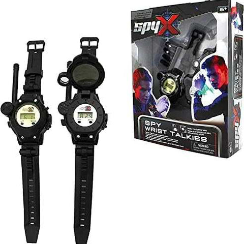 SpyX Wrist Talkies - 2-Pack Spy Watches with Comms