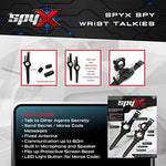 SpyX Wrist Talkies - 2-Pack Spy Watches with Comms