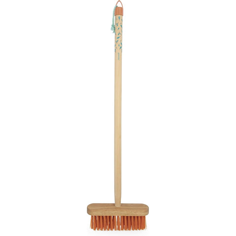 Janod Happy Garden Brush - Kid Garden Brush with Wood Handle