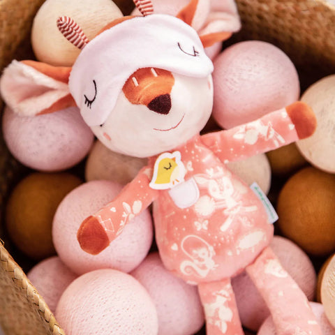 LILLIPUTIENS Stella Sleeping Cuddle - Glow-in-the-Dark Pajamas