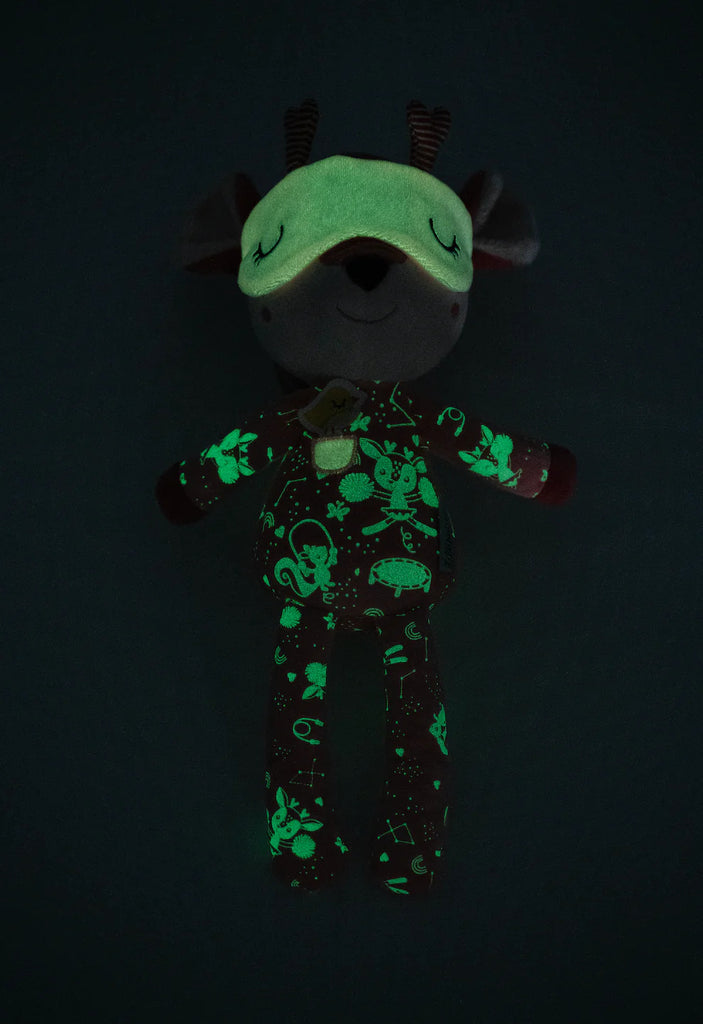 LILLIPUTIENS Stella Sleeping Cuddle - Glow-in-the-Dark Pajamas