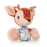 LILLIPUTIENS Stella Mini Rattle - Easy-Grip Fawn Sound Toy