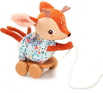 LILLIPUTIENS Stella Pull-Along Cuddle - Helps First Steps