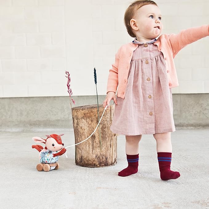 LILLIPUTIENS Stella Pull-Along Cuddle - Helps First Steps