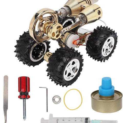 Stirling Engine Model Kit Novel Car