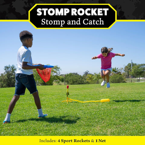 Stomp Rocket Stomp & Catch Rocket Launcher