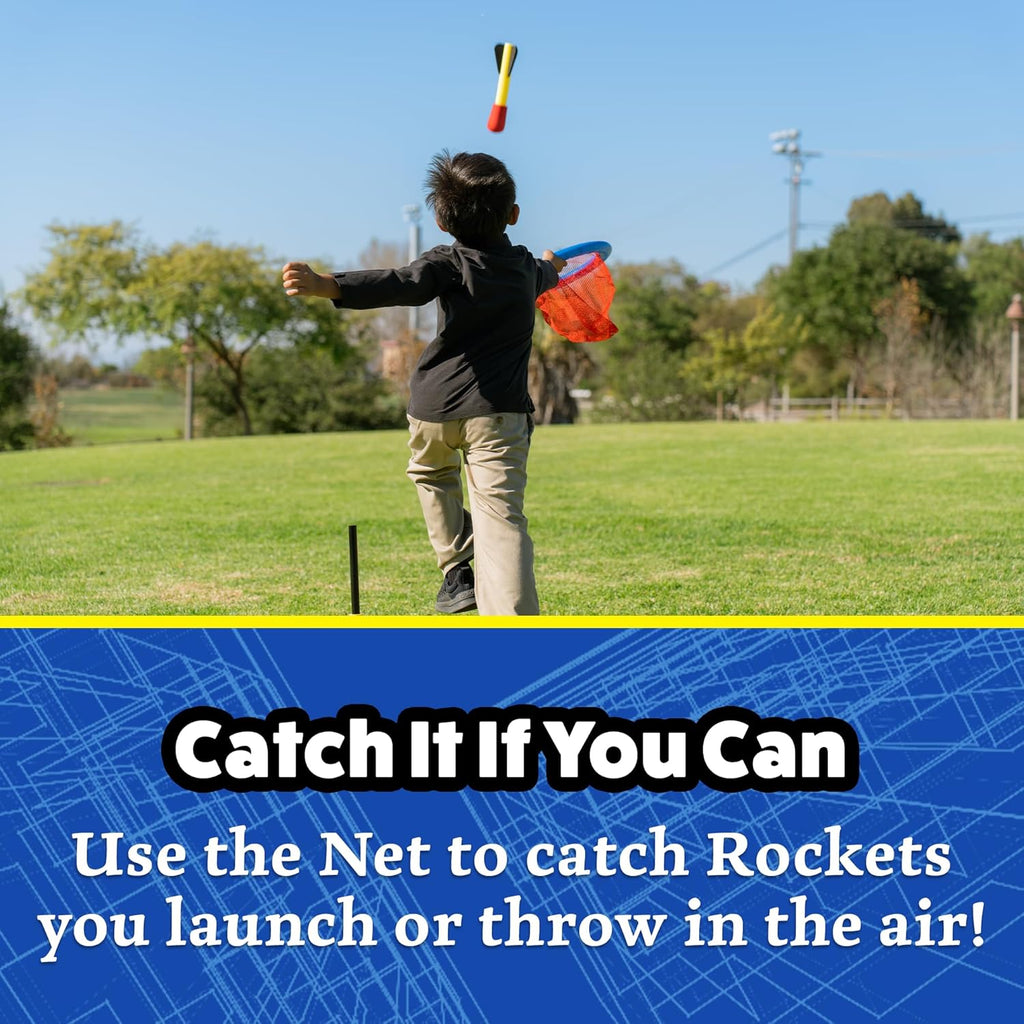 Stomp Rocket Stomp & Catch Rocket Launcher