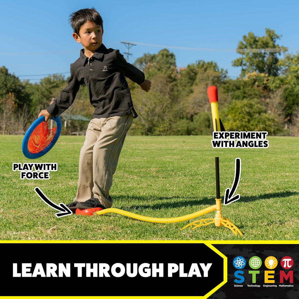 Stomp Rocket Stomp & Catch Rocket Launcher