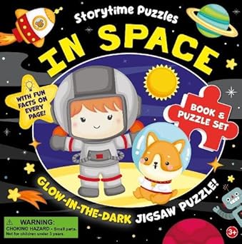 Buddy & Barney Storytime Puzzle Space - Glow-in-Dark Fun
