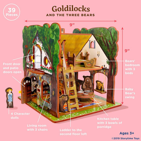 STORYTIME TOYS Goldilocks and The Three Bears 3D Puzzle