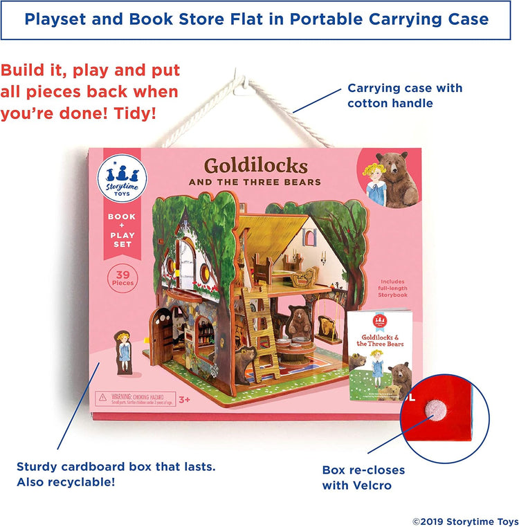 STORYTIME TOYS Goldilocks and The Three Bears 3D Puzzle