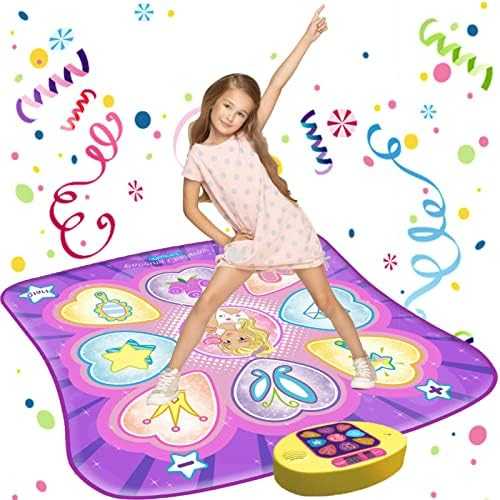 SUNLIN LED Dance Mat with Music & Rhythm Games