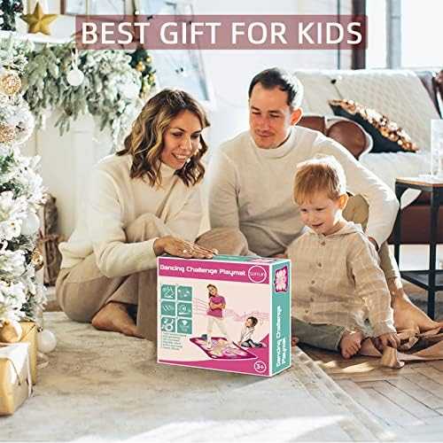 SUNLIN LED Dance Mat with Music & Rhythm Games