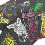 Super Brite Scratch Art 24 Pack - Bright Creative Fun
