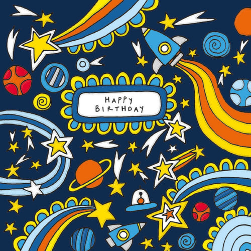 Happy Birthday outer space