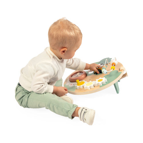 Janod Sweet Cocoon Busy Board - 7 Sensory Activities for Baby
