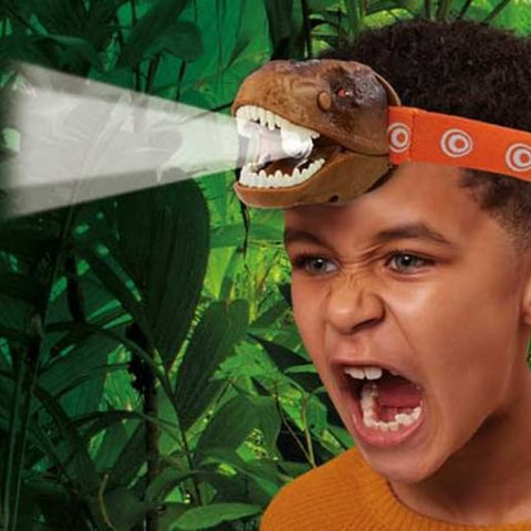 T-Rex Head Lamp - Roarsome Fun