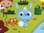 Janod Tactile Farm Puzzle - 20 Pieces with 7 Touch Textures