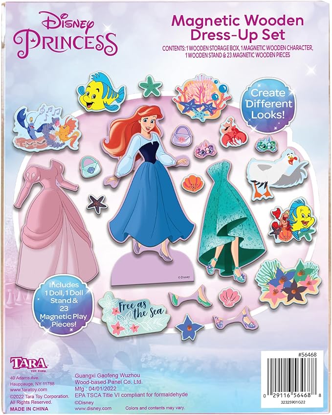 Tara Toy Princess Magnetic Wooden Dress Up