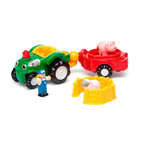Taylor's Tractor Ride - Push & Go Farm Tractor