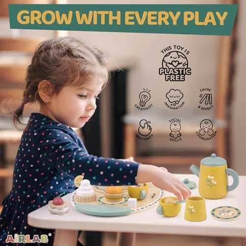 Wooden Princess Tea Party Play Set