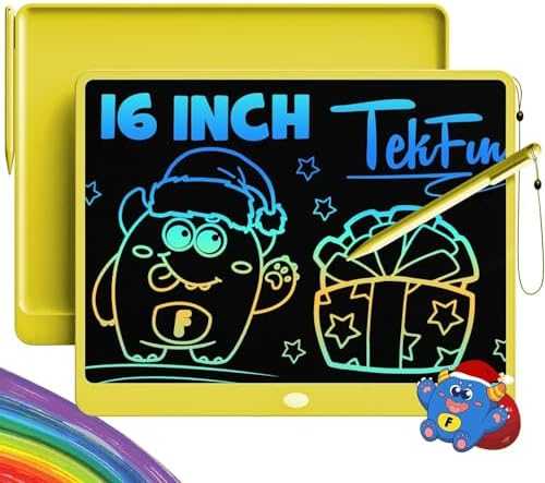 TEKFUN LCD Writing Tablet Doodle Board (10", Pink)