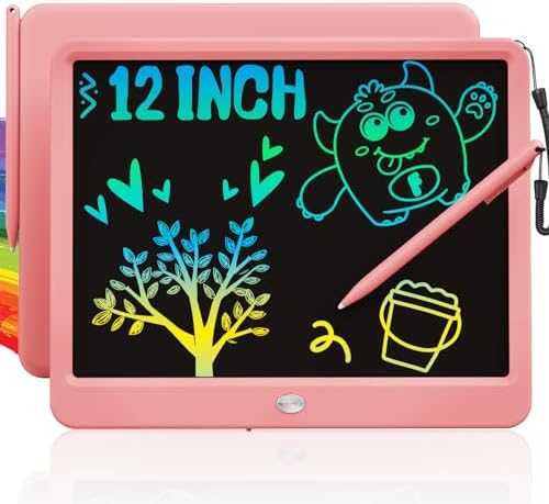 TEKFUN LCD Writing Tablet Doodle Board (10", Pink)