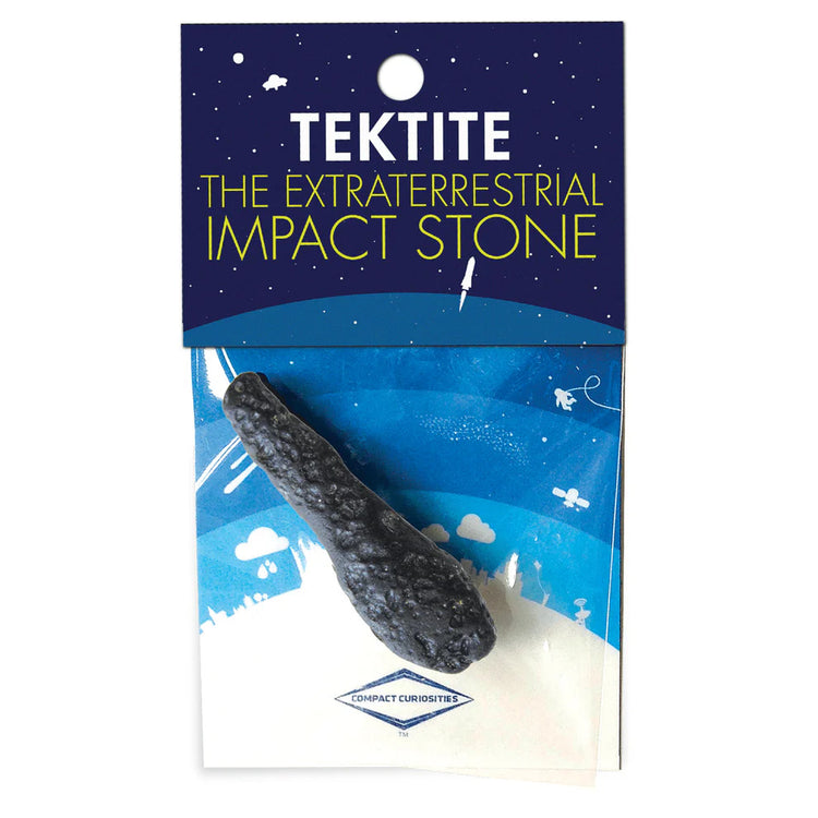 Copernicus Tektite Meteor Impact Rock - Glass Formed by Meteor Impact