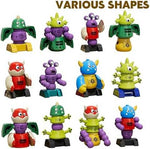 TEMI Magnetic Robot Stacking Toy Set with Storage Box