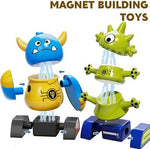 TEMI Magnetic Robot Stacking Toy Set with Storage Box