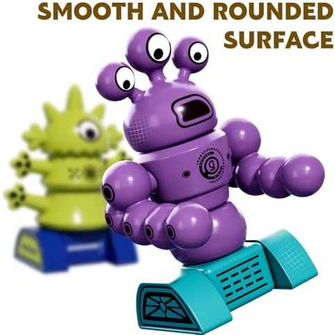 TEMI Magnetic Robot Stacking Toy Set with Storage Box