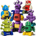 TEMI Magnetic Robot Stacking Toy Set with Storage Box