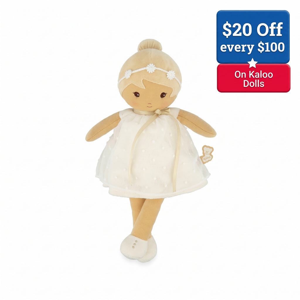 Kaloo Daphné Tendresse Doll - 32 cm Big Cuddles & Organza Dress