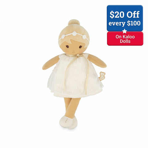 Kaloo Daphné Tendresse Doll - 32 cm Big Cuddles & Organza Dress