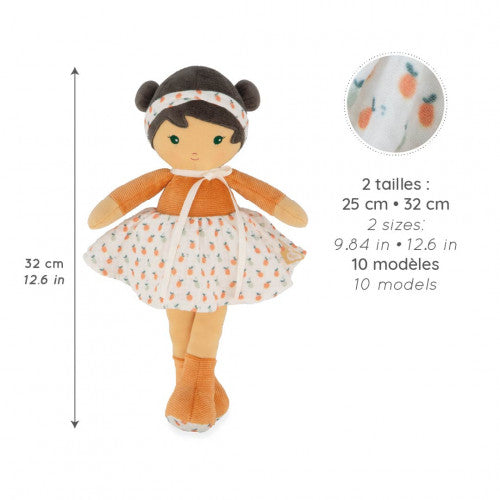 Kaloo Éloïse Tendresse Doll - 32 cm Big Hugs & 80% Recycled
