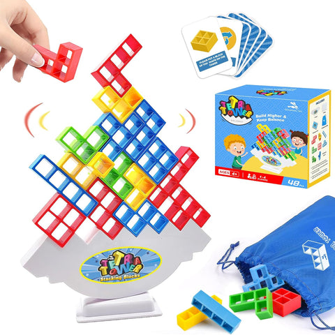 Tetra Balancing Stacking Tower Toys