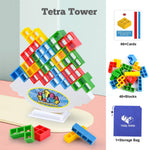 Tetra Balancing Stacking Tower Toys
