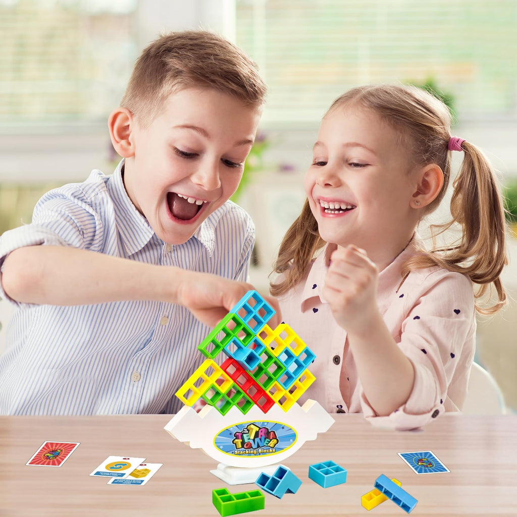Tetra Balancing Stacking Tower Toys