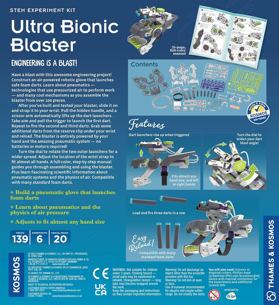 Thames & Kosmos Ultra Bionic Blaster STEM Experiment Kit