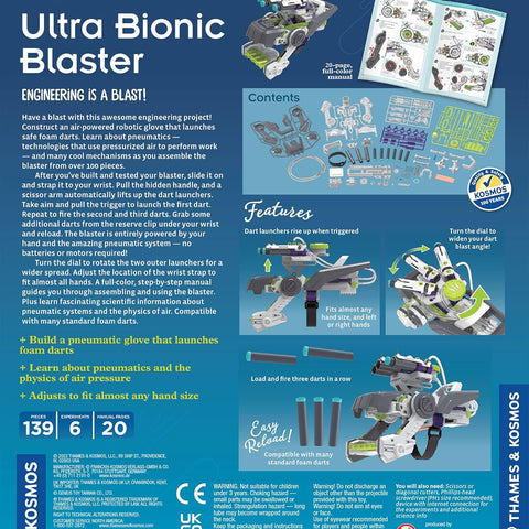 Thames & Kosmos Ultra Bionic Blaster STEM Experiment Kit