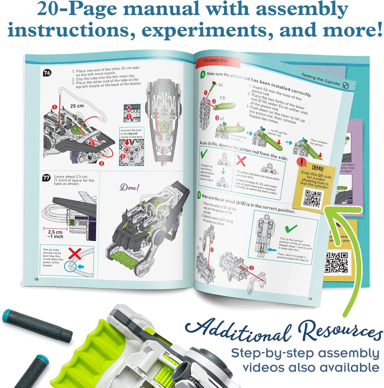 Thames & Kosmos Ultra Bionic Blaster STEM Experiment Kit