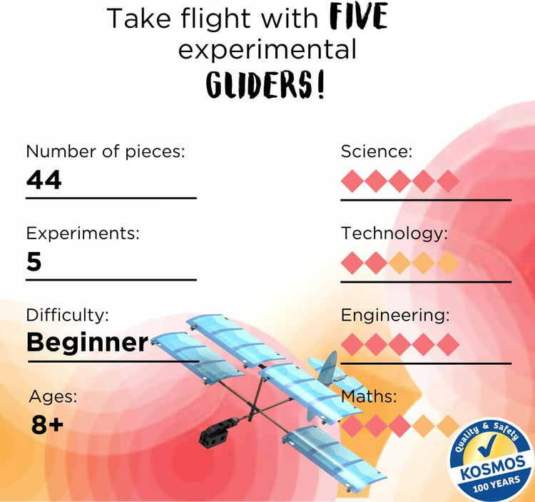 Thames & Kosmos Ultralight Airplanes STEM Experiment Kit