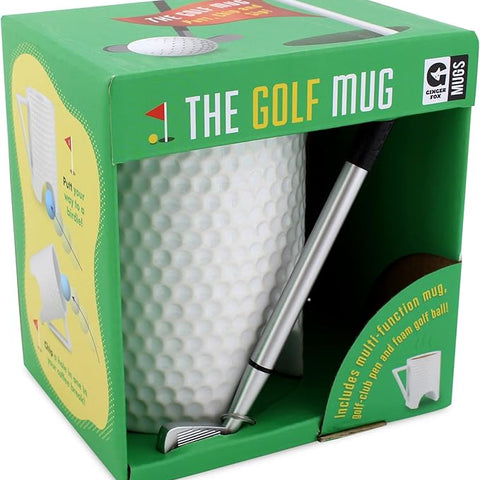 The Golf Mug - Putt, Chip and Sip with Golf Club Pen Set