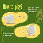 The Golf Mug - Putt, Chip and Sip with Golf Club Pen Set