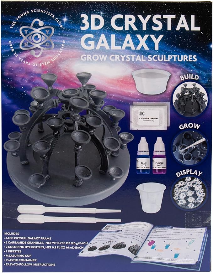 The Young Scientists Club 3D Crystal Galaxy
