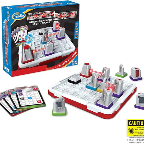 Think Fun Laser Maze (Class 1) Brain Game and STEM Toy for Boys and Girls Age 8 and Up