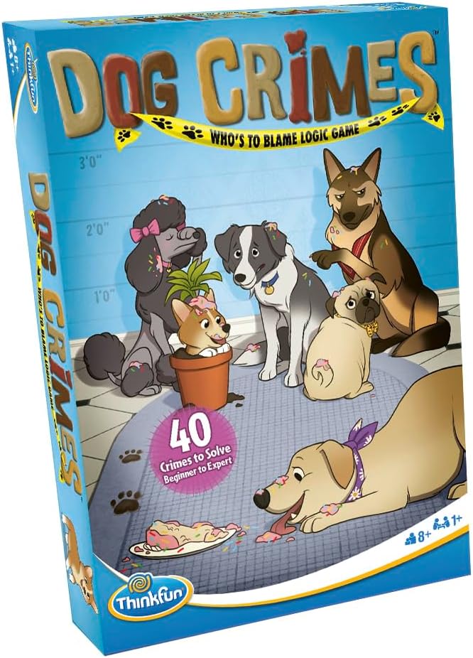 ThinkFun Dog Crimes Logic Game