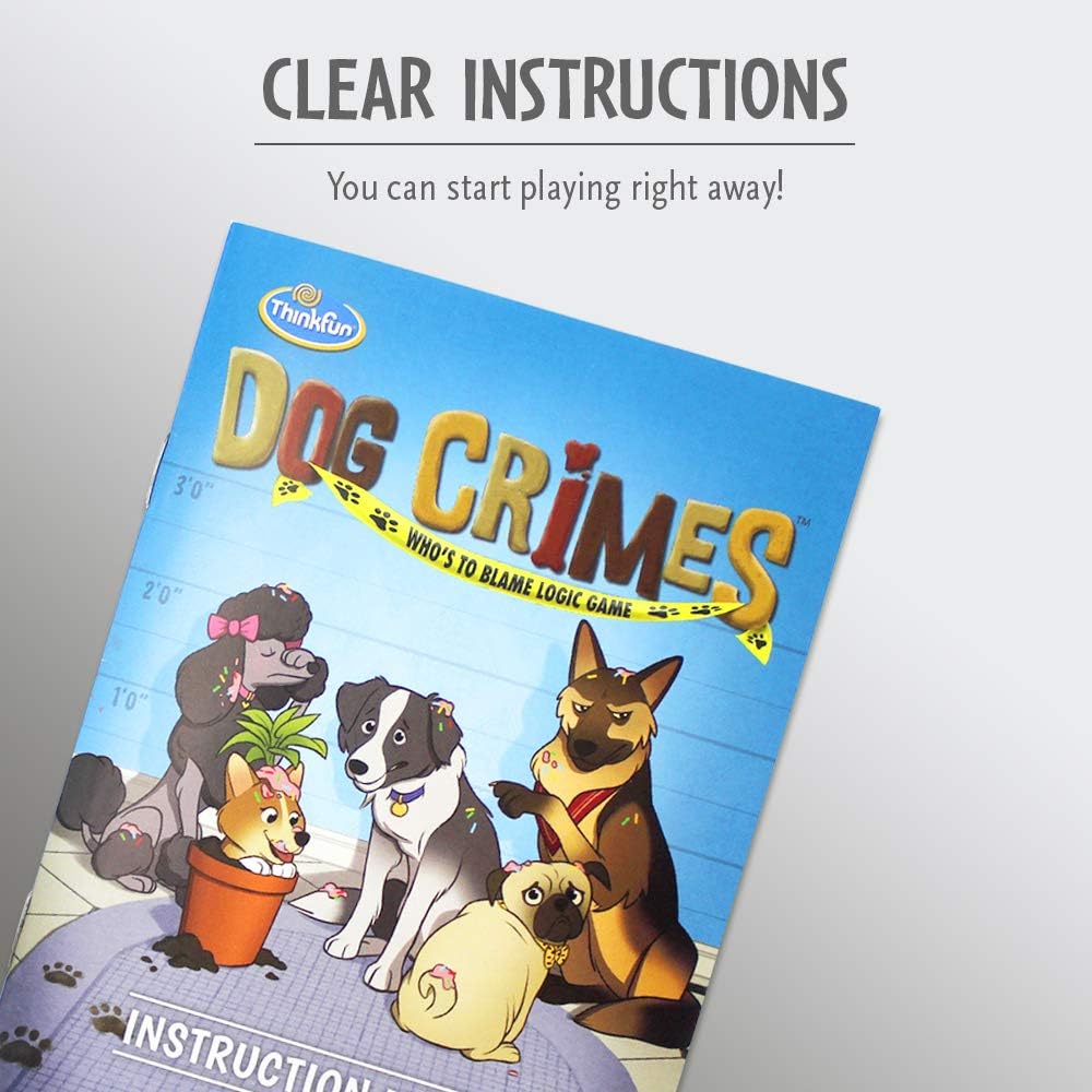 ThinkFun Dog Crimes Logic Game