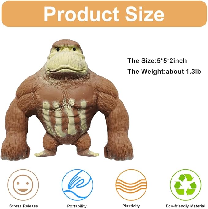 Tiefenets Squishy Monkey Toy