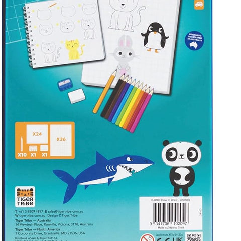 Tiger Tribe How to Draw - Animals